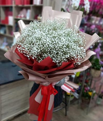 Букет цветов из: Гипсофила в Летней Ставке