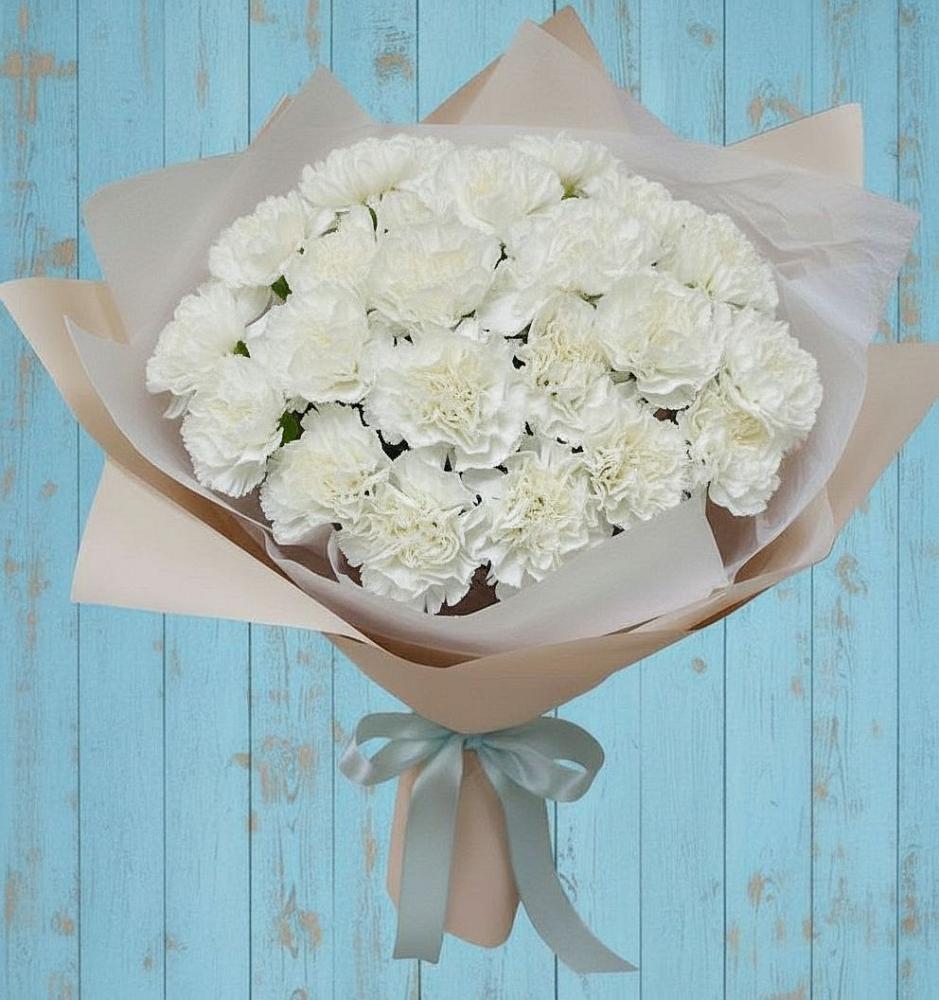 Букет цветов из: Гвоздики в Летней Ставке