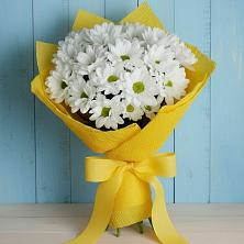Букет цветов из:  Хризантемы в Летней Ставке