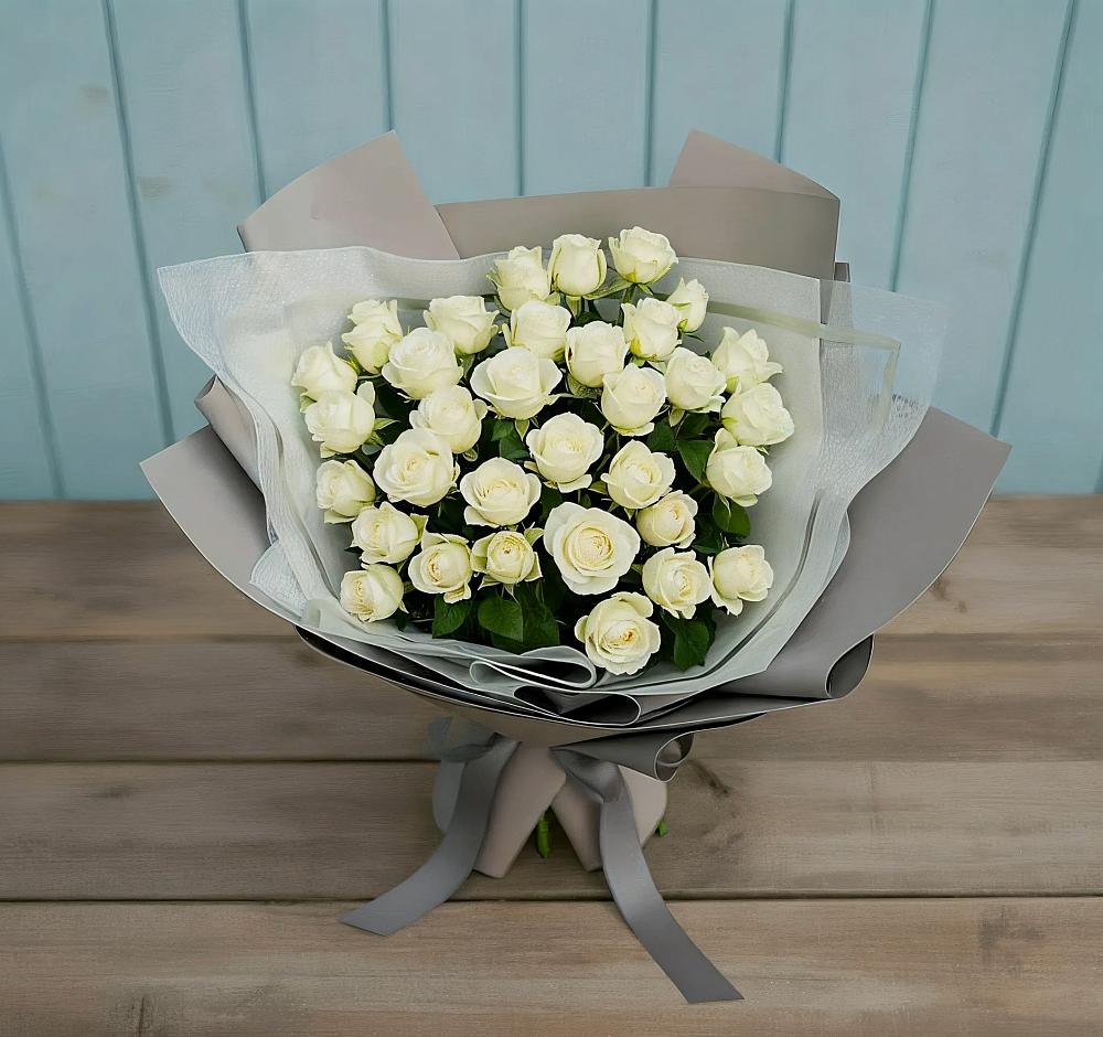 Букет Белоснежная нежность в Летней Ставке
