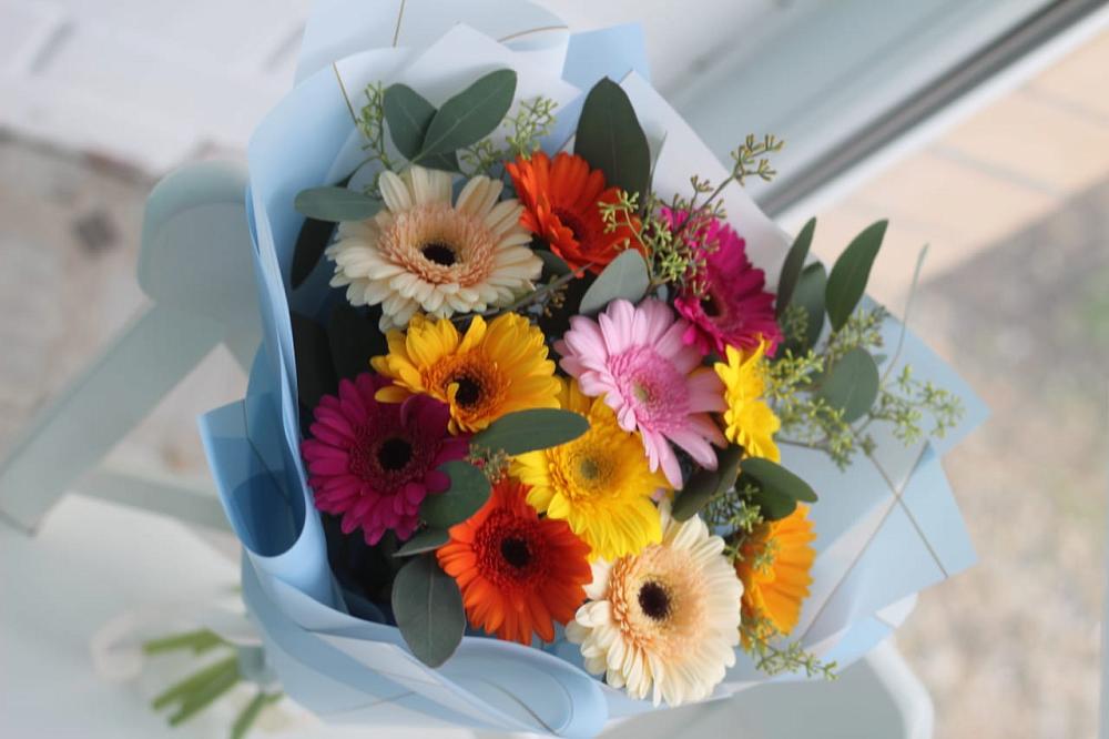 Букет цветов из: Герберы в Летней Ставке