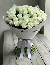 Букет 35 Белых роз в Летней Ставке