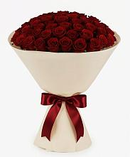 Букет 101 Бордовая роза Блэк Бакарра в Летней Ставке
