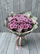 Букет цветов из:  Хризантемы в Летней Ставке