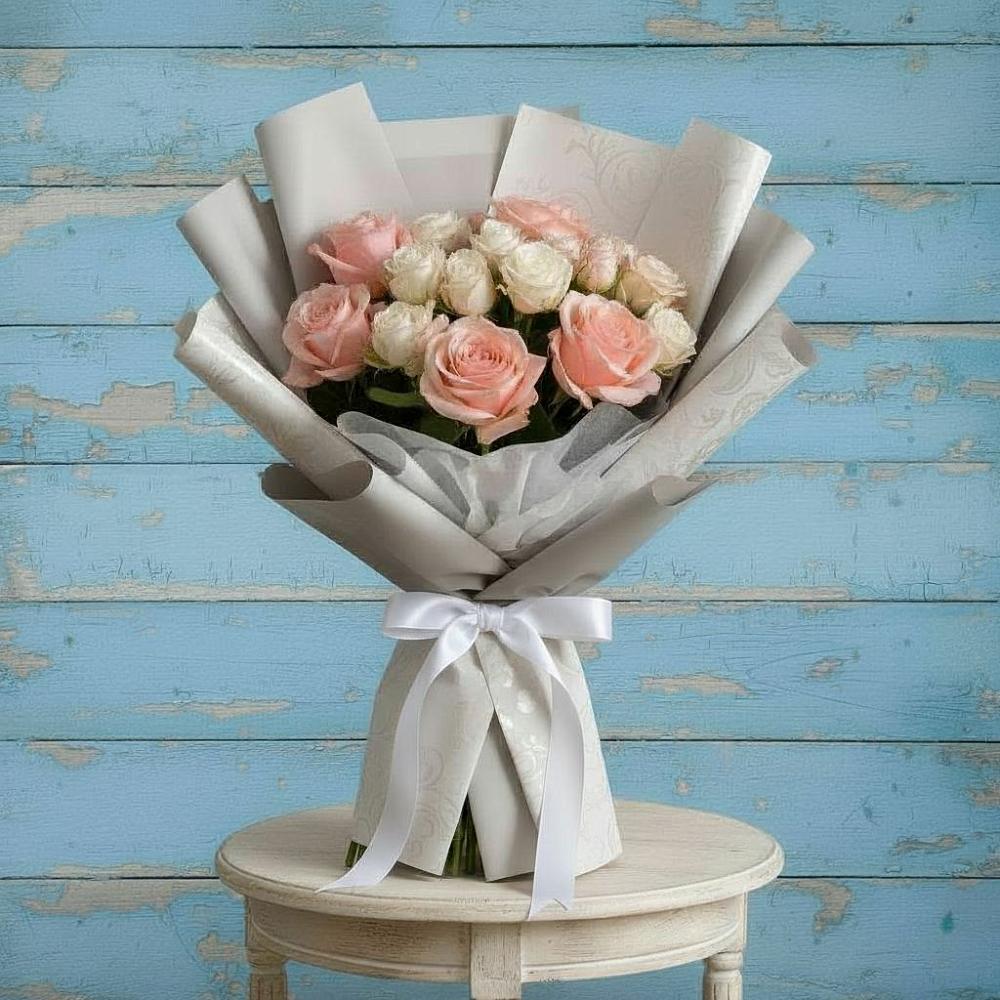 Букет цветов из: Розы в Летней Ставке