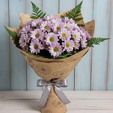 Букет цветов из:  Хризантемы в Летней Ставке