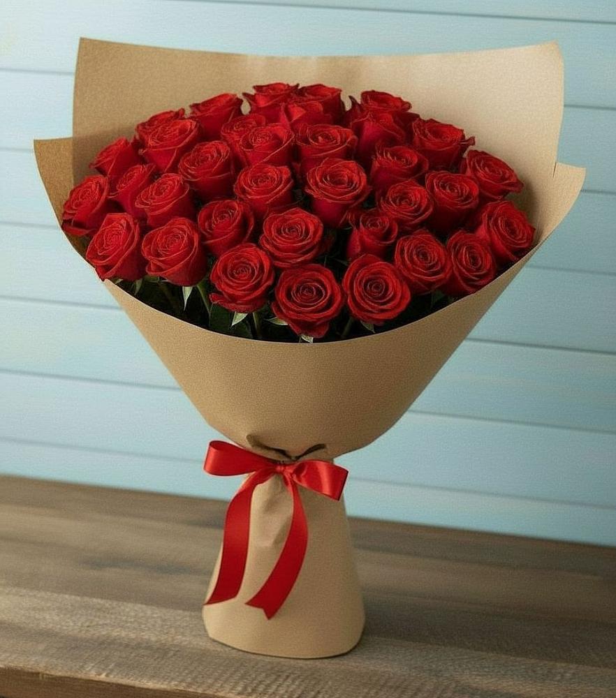 Букет Красные розы Милано в Летней Ставке