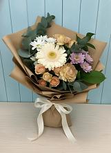 Букет цветов из:  Герберы и Хризантемы в Летней Ставке