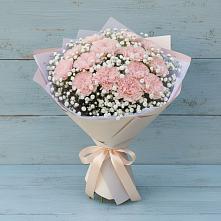 Букет цветов из:  Гвоздики в Летней Ставке