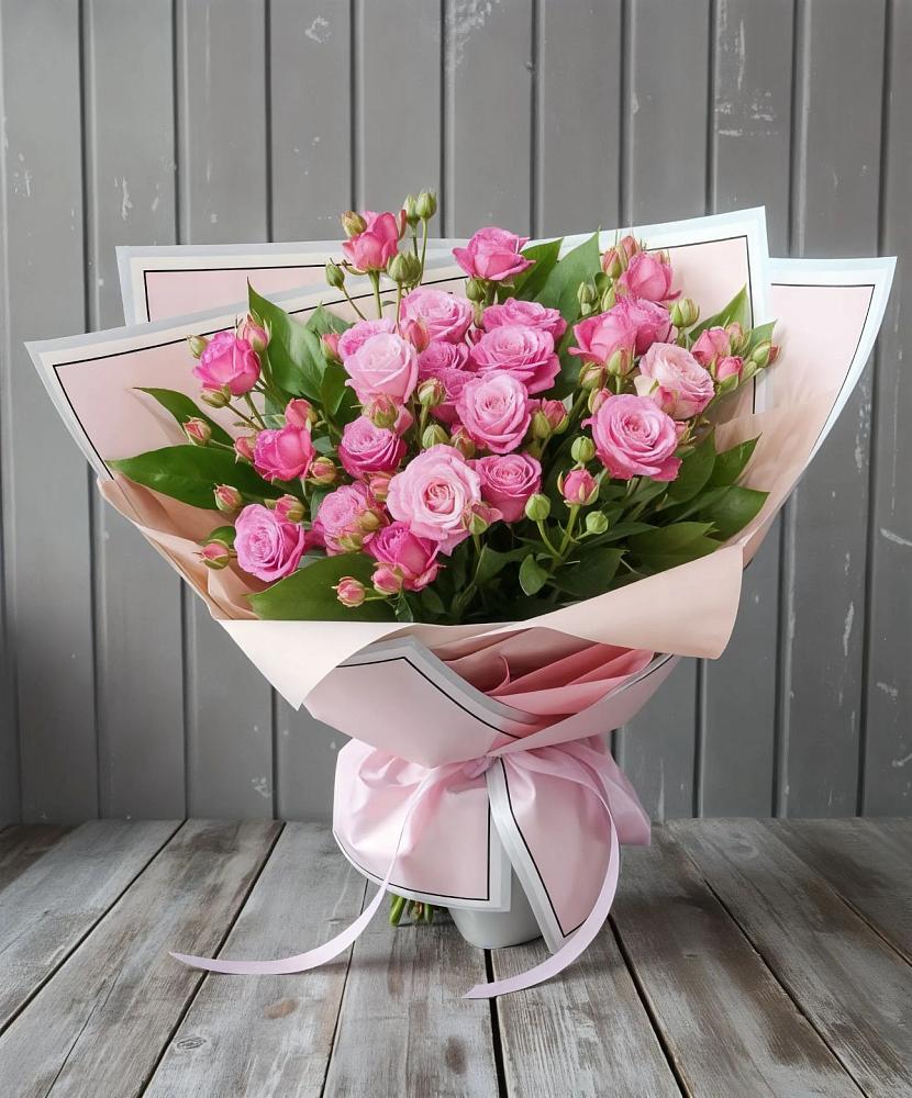 Букет Розовый кустик в Летней Ставке