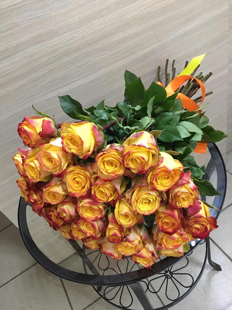 Букет Желтые розы в Летней Ставке