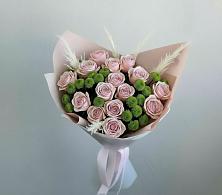 Букет цветов из:  Розы и Хризантемы в Летней Ставке