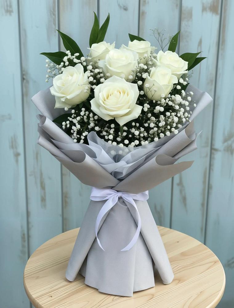 Букет цветов из: Розы в Летней Ставке