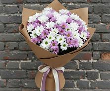 Букет цветов из:  Хризантемы #REPLACE_PRED# Летней Ставке