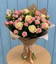 Букет цветов из:  Розы в Летней Ставке