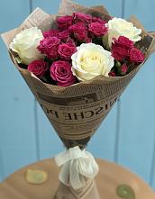Букет цветов из:  Розы в Летней Ставке