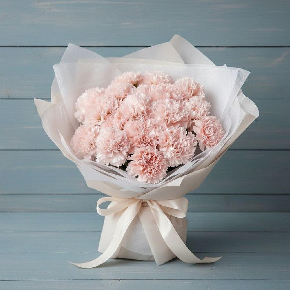 Букет цветов из: Гвоздики в Летней Ставке