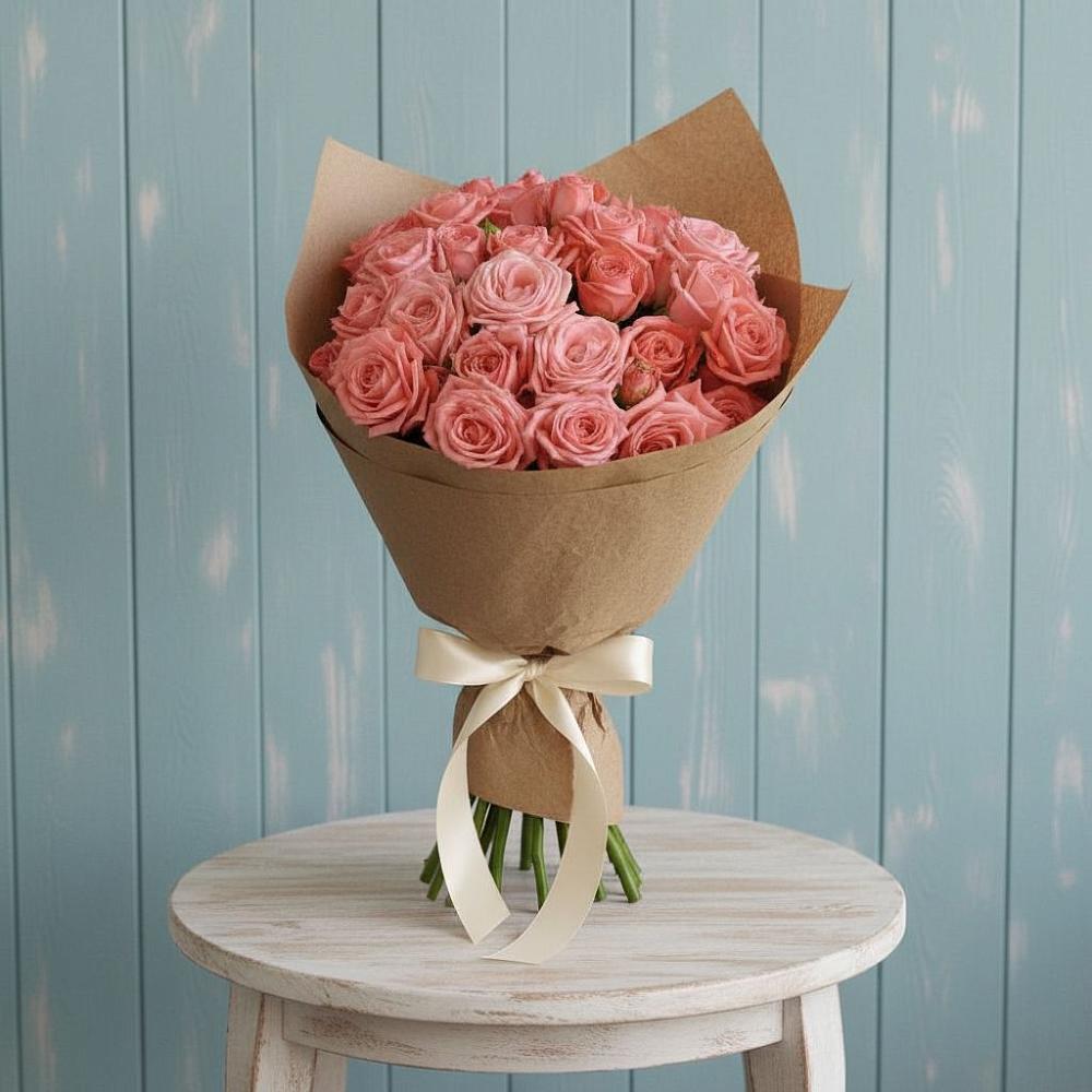 Букет цветов из: Розы в Летней Ставке