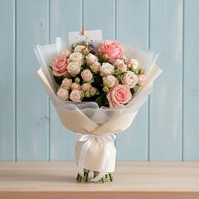 Букет цветов из:  Розы в Летней Ставке