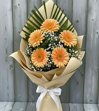 Букет цветов из:  Герберы в Летней Ставке
