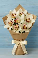 Букет цветов из:  Орхидеи и Розы в Летней Ставке